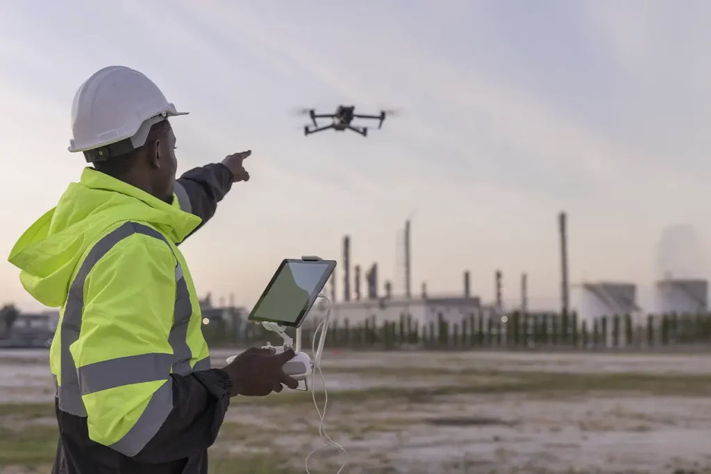 Termografía con drones en industria